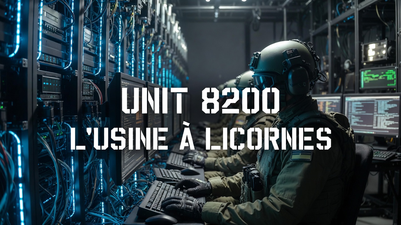 UNIT 8200, QUAND UNE CASERNE PRODUIT 160 MILLIARDS DE VALORISATION TECH