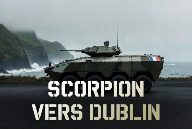 Scorpion vers Dublin, quand le dernier neutre de l'UE choisit l'armement français
