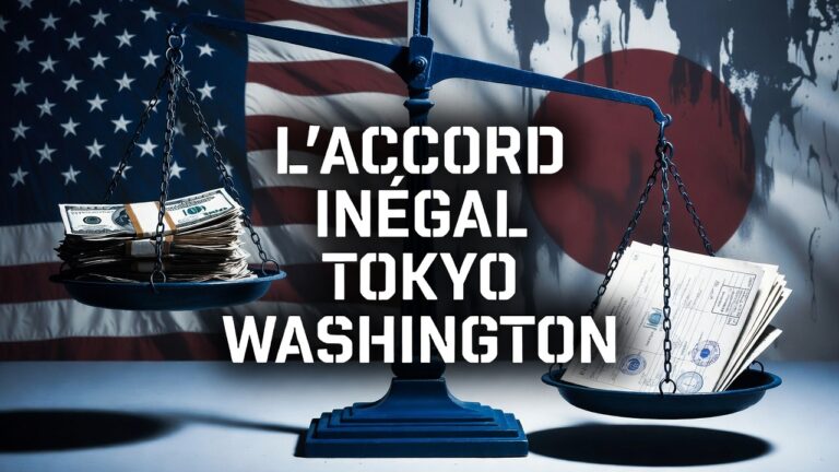 550 milliards de dollars pour plier, l'accord inégal entre Washington et Tokyo