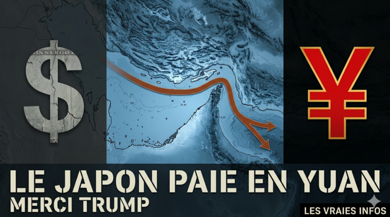 Merci Trump, le Japon paie son pétrole en yuan et refuse la guerre d'Iran