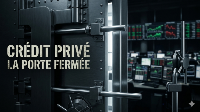 Crédit privé, le mur de liquidité que BlackRock vient de heurter