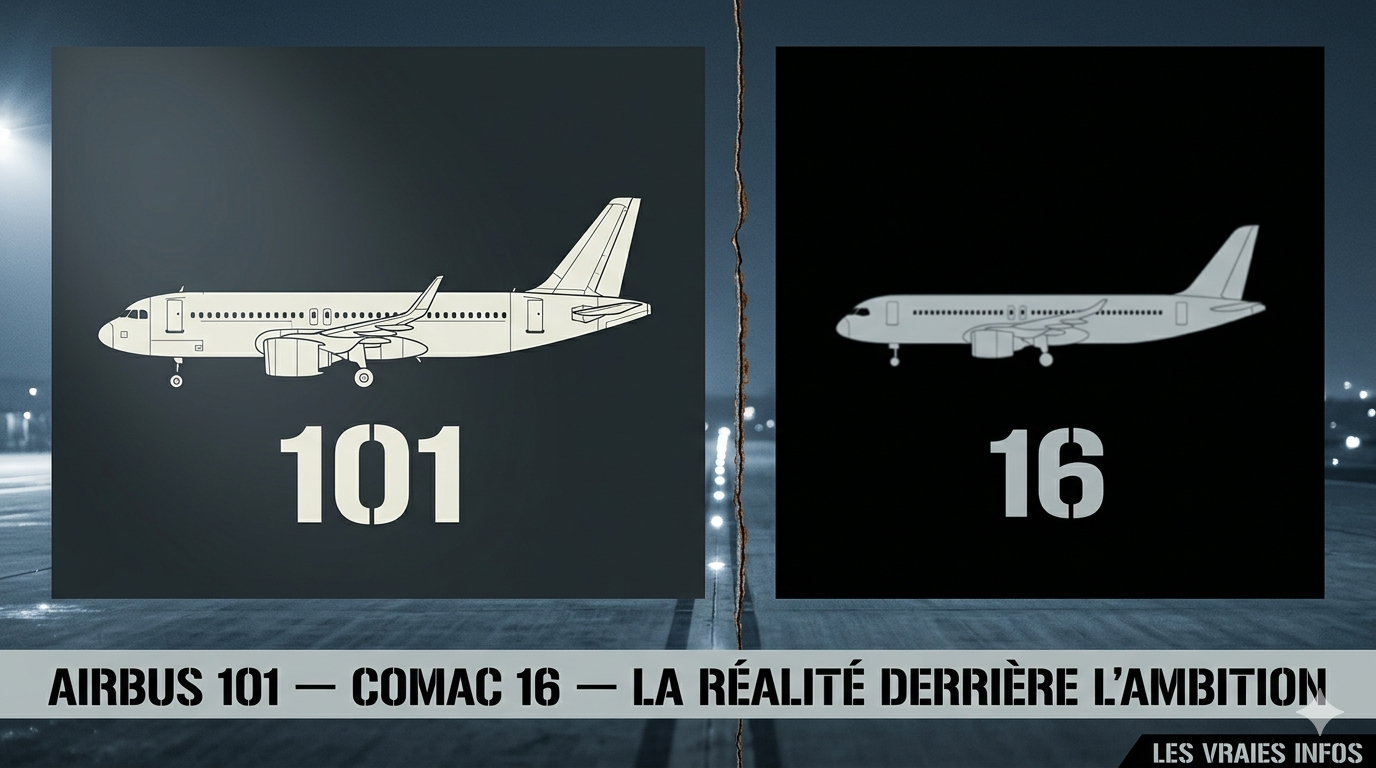 Airbus en Chine, 15,8 milliards qui révèlent l'échec industriel de COMAC
