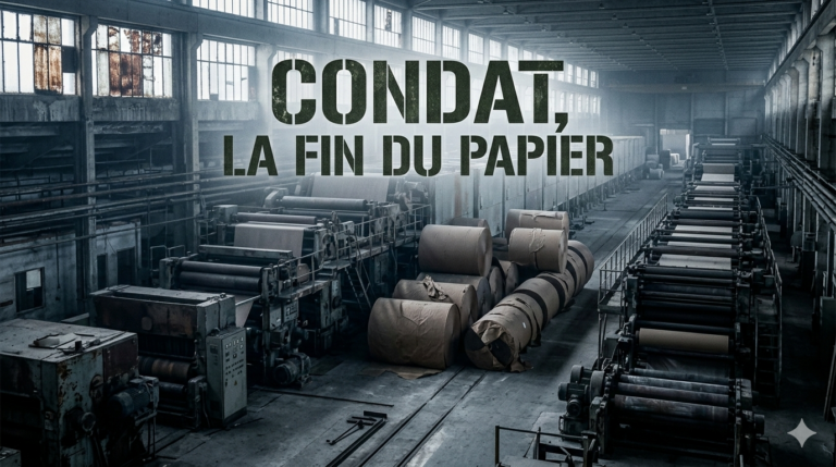 Condat, 119 ans d'industrie papetière liquidés pour un million d'euros, et 700 millions de promesses