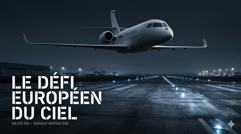 Falcon 10X, le pari industriel de Dassault pour reconquérir le ciel des ultra-riches