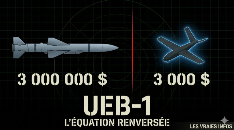 UEB-1, quand un drone à 3 kilos renverse l'économie de la guerre aérienne