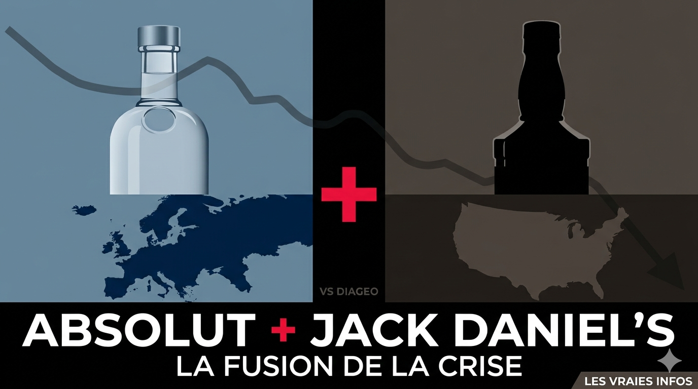 Pernod Ricard absorbe Jack Daniel's, une fusion née de la panique du secteur