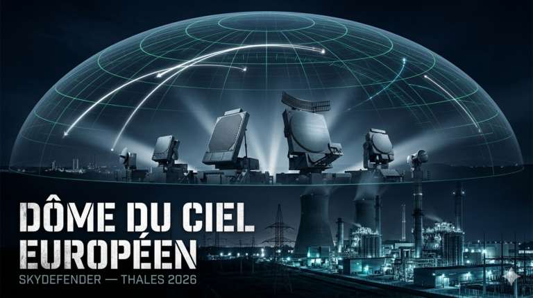 Thales dévoile SkyDefender, le dôme européen qui redessine la grammaire du ciel WEB COMPLET