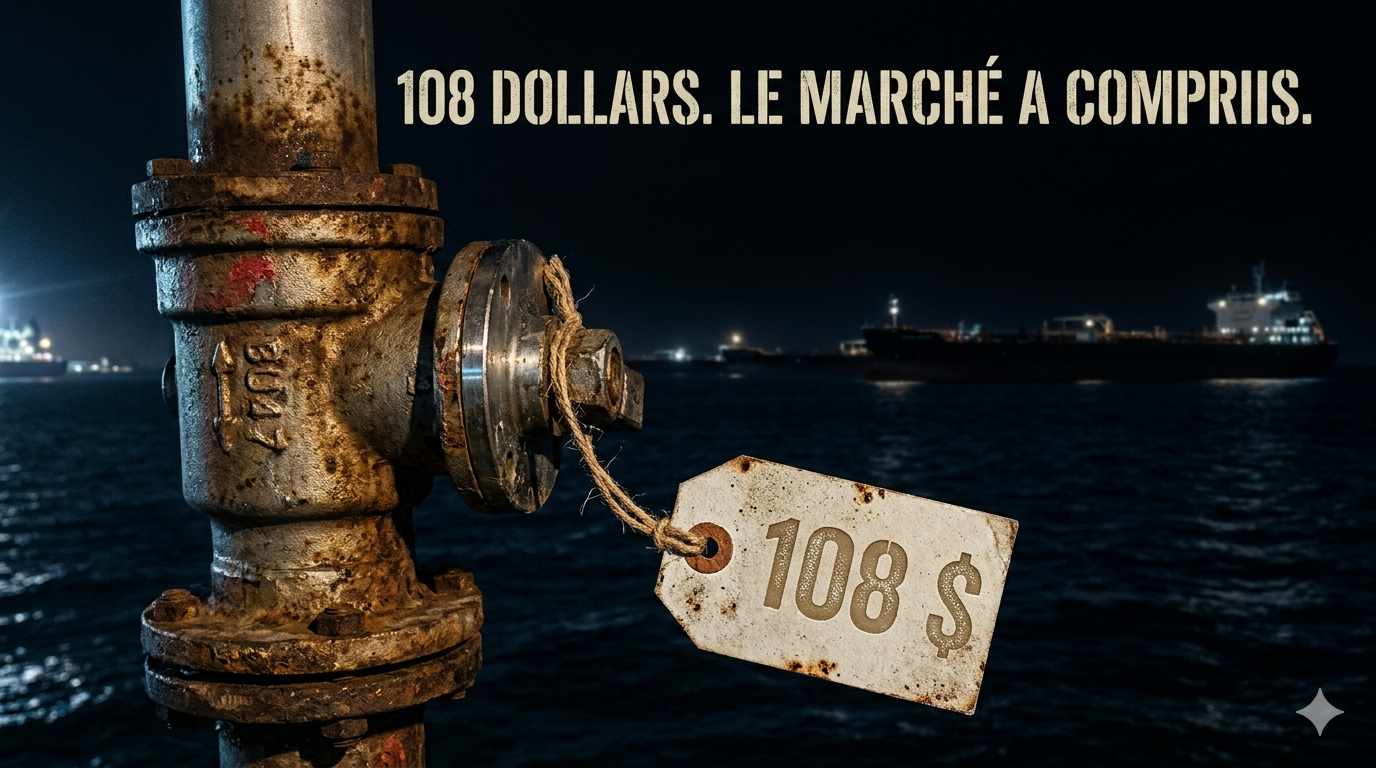 Pétrole, Iran, Trump et le marché qui price ce que les discours nient