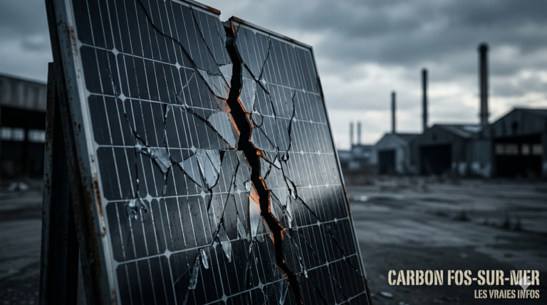 Carbon abandonne Fos-sur-Mer, l'illusion souveraine du solaire